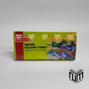 Camel Water Colour Tubes - 12 Shades 5ML bottles