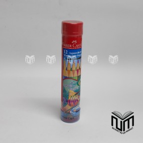 Water Color Pencil 12 Pecs Round Tin