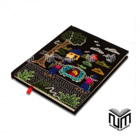Black Palkee Nakshi Notebook